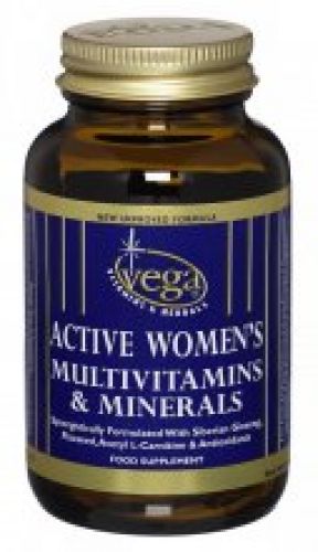 active women's multivitamin and; minerals